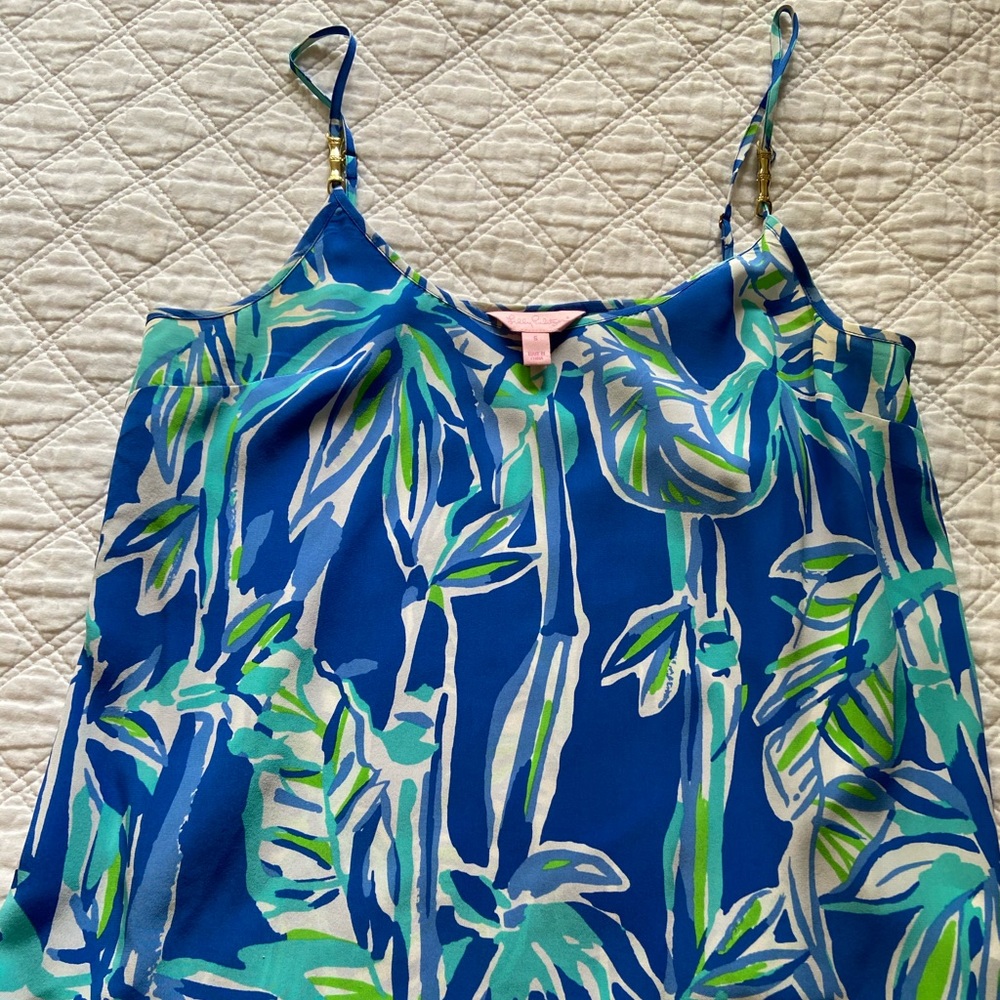 Lilly Pulitzer Blue Crush Bamboo Skye Camisole